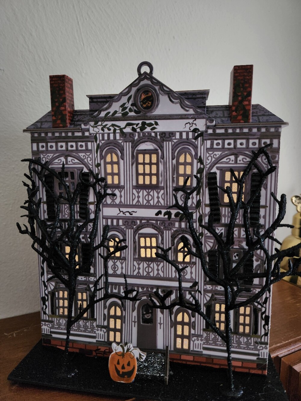 Anthropologie Light Up Haunted Halloween House - Picture 10 of 10